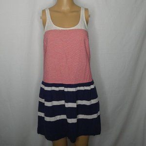Coincidence & Chance Striped Drop Waist Tank Dress